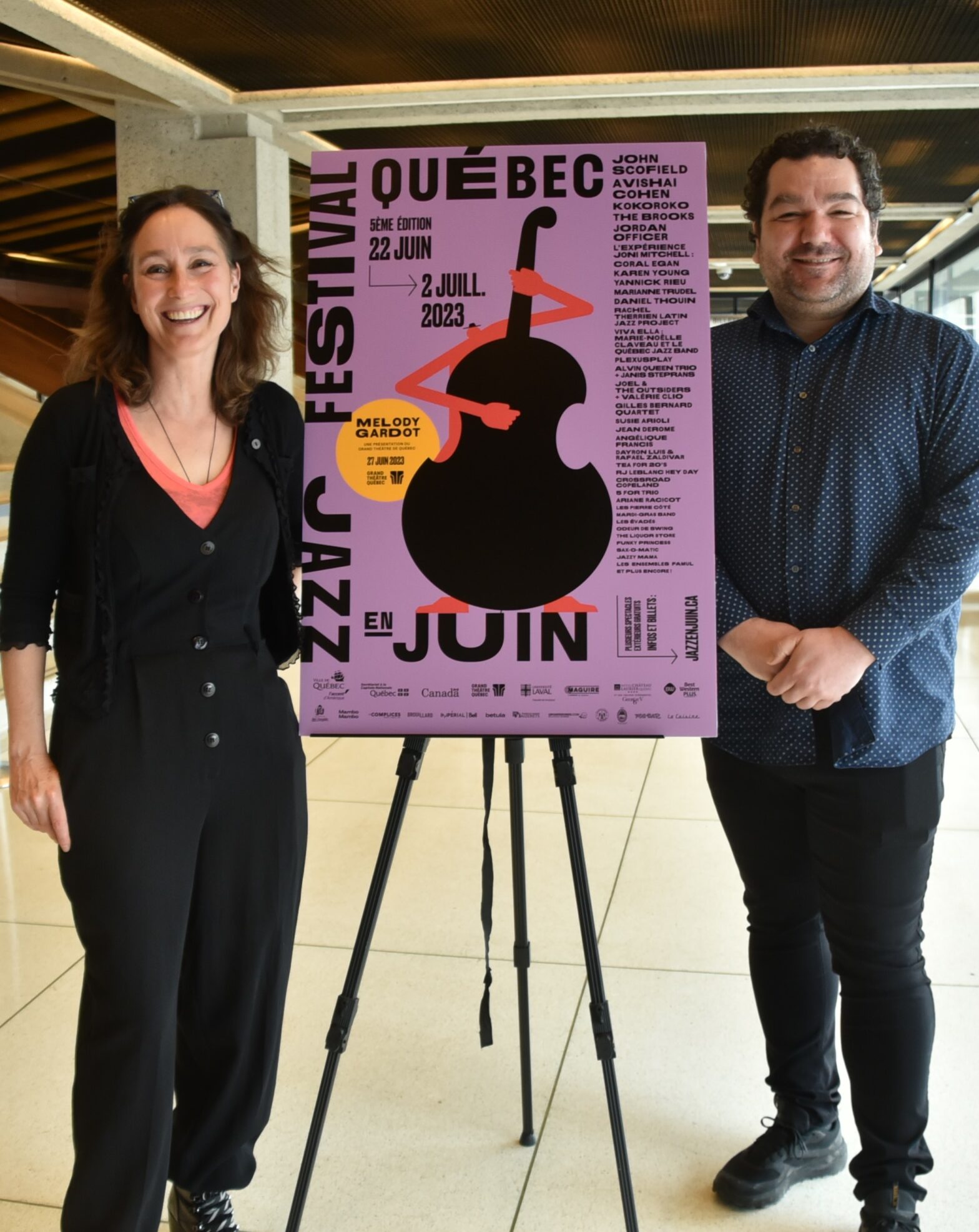 Patricia Deslauriers et Simon Couillard Photo @Lise Breton