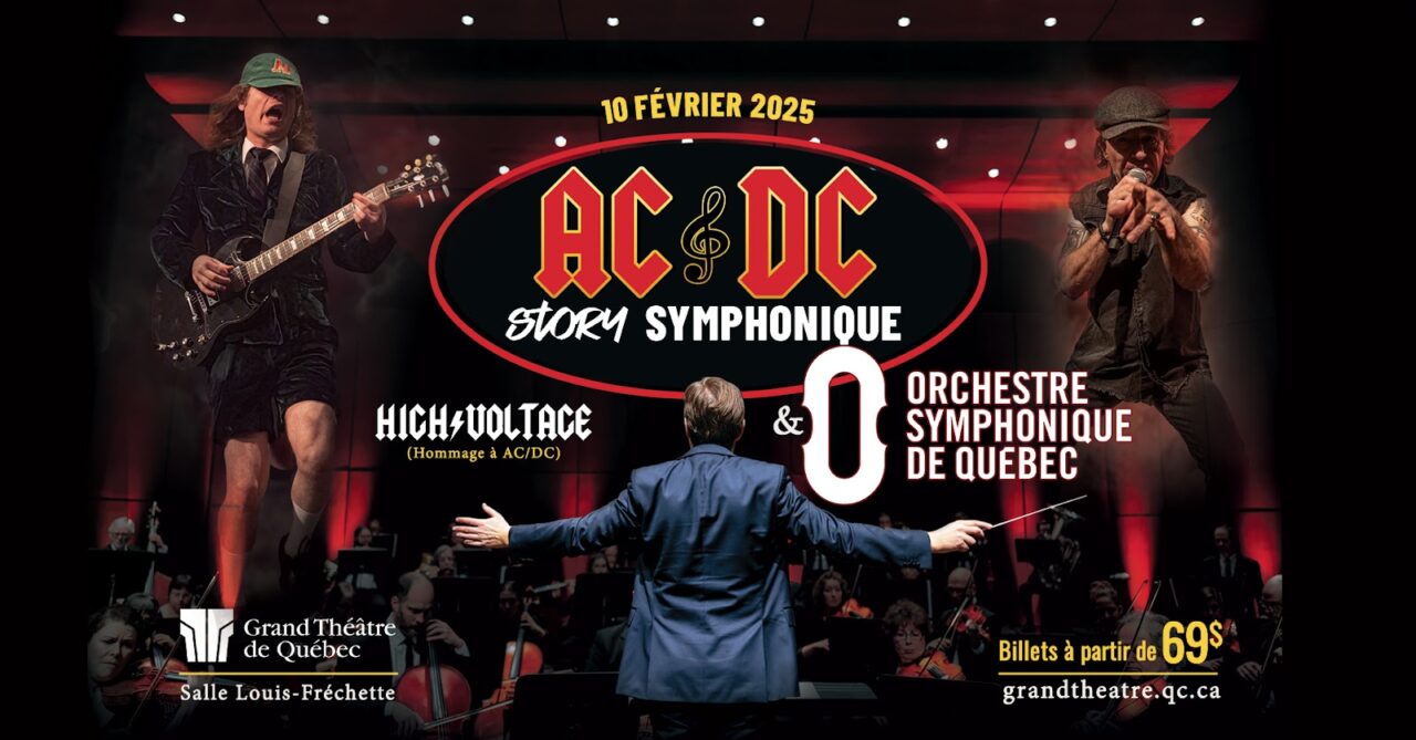 AC/DC Story Symphonique fera vibrer Québec dans moins de deux semaines ...