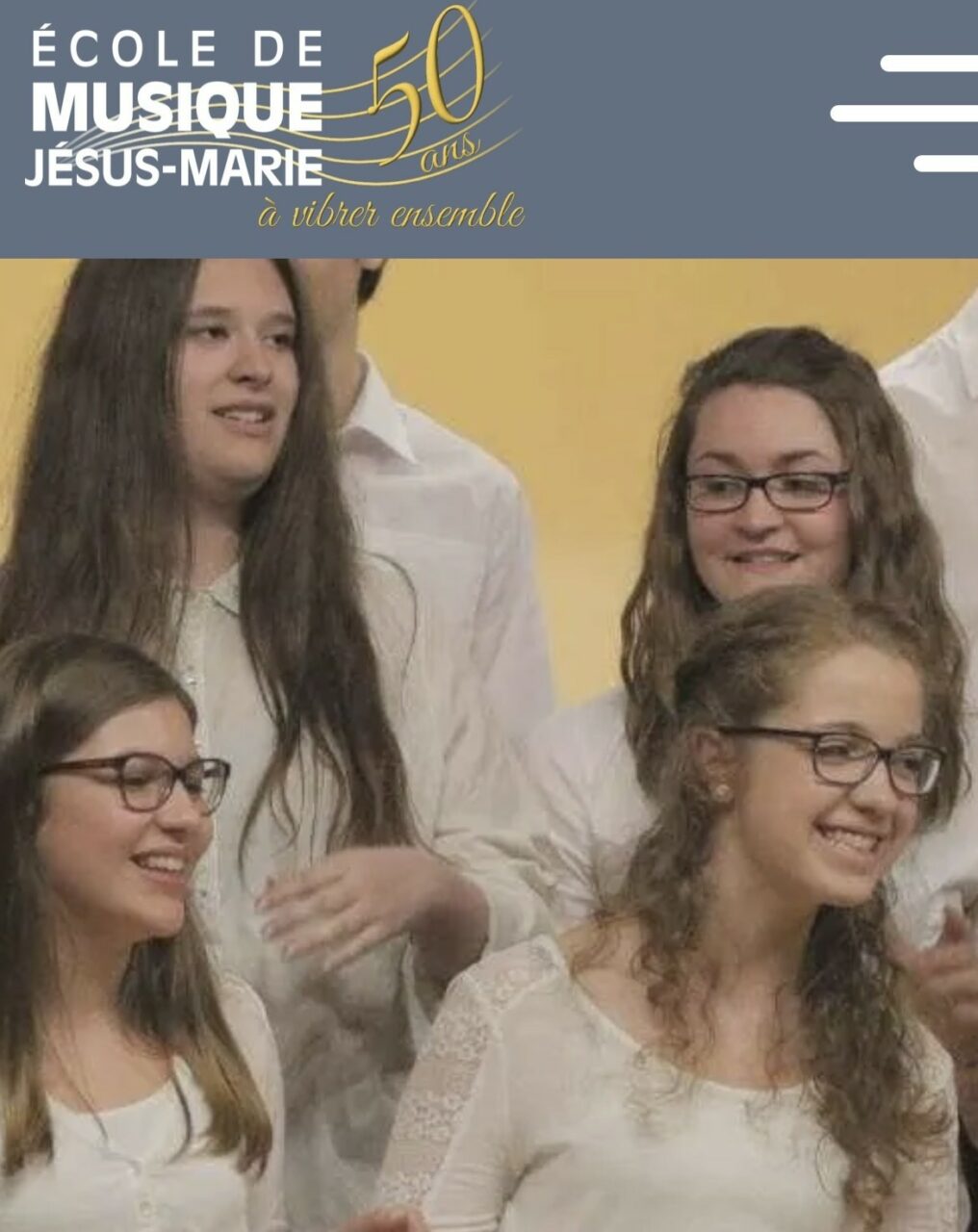 École de Musique Jésus-Marie 50 Ans