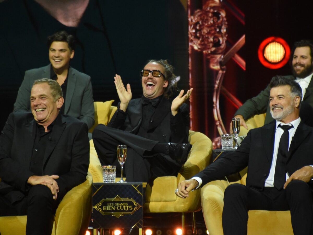 Grand Bien-Cuit de GAROU avec Ludovick Bourgeois, Matthieu Dufour, Roch Voisine et P.O.Forget Photo @Lise Breton