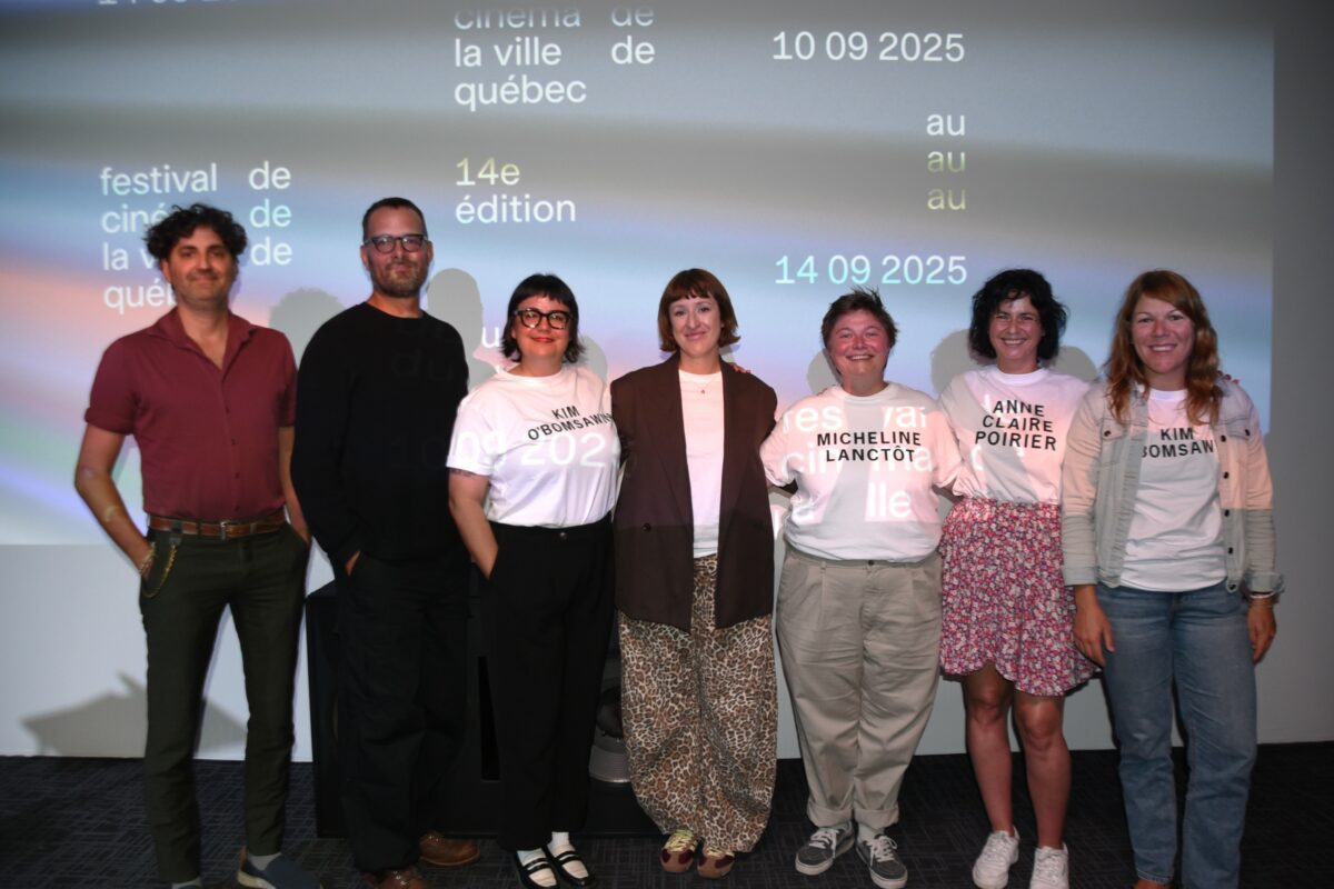 Équipe FCVQ 2025 en compagnie de Bruno Bouchard et Anne -Elisabeth Bossé Photo Lise Breton