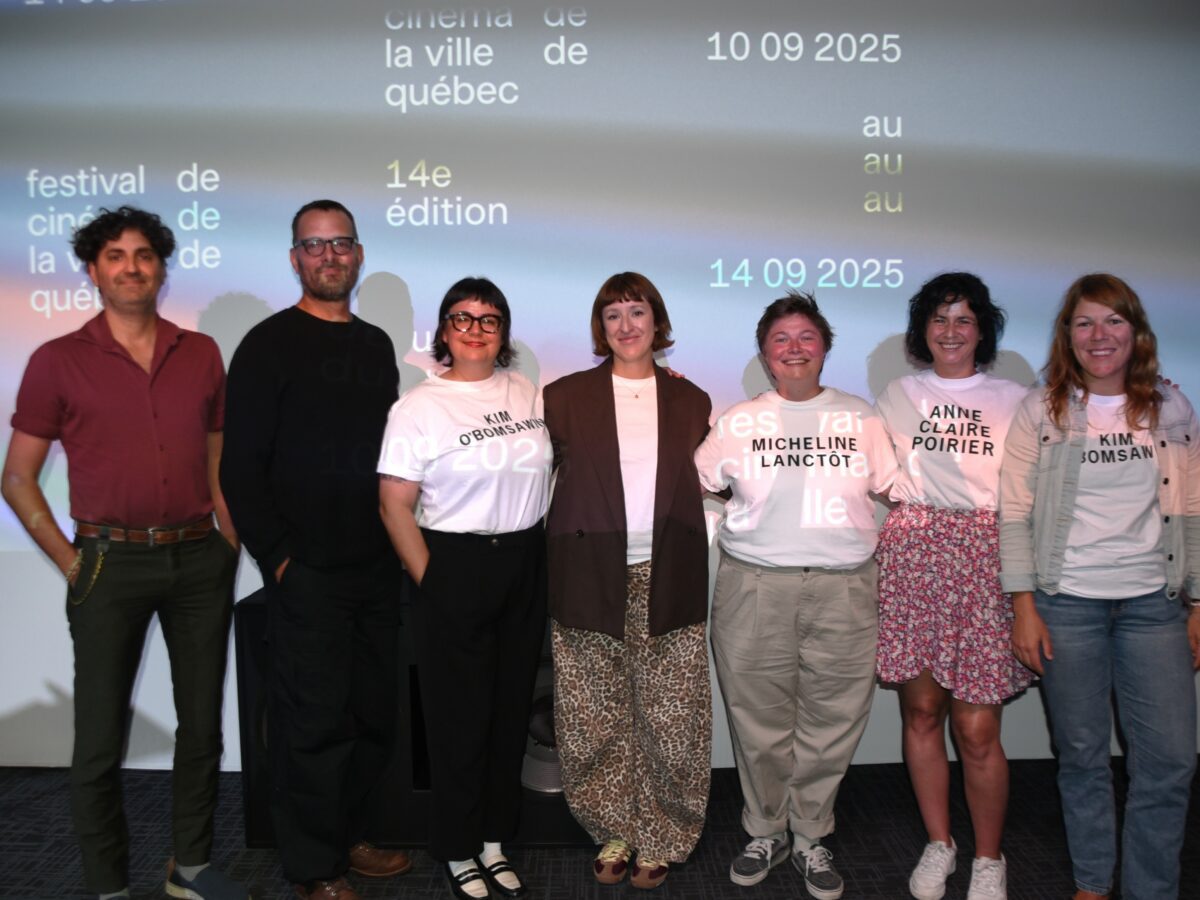 Équipe FCVQ 2025 en compagnie de Bruno Bouchard et Anne -Elisabeth Bossé Photo Lise Breton