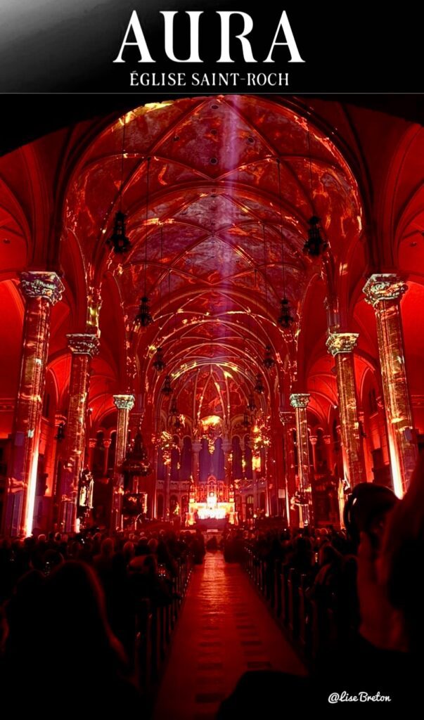 AURA Église Saint-Roch de Québec Photo Lise Breton