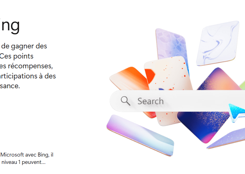 Récompenses Bing