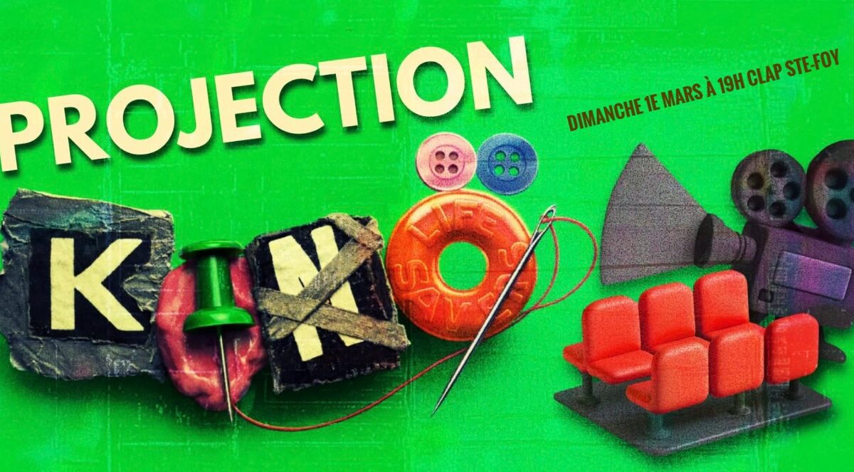 Projection Courts-Métrages par KINO au Cinéma Le Clap de Ste-Foy le 1e Mars à 19h