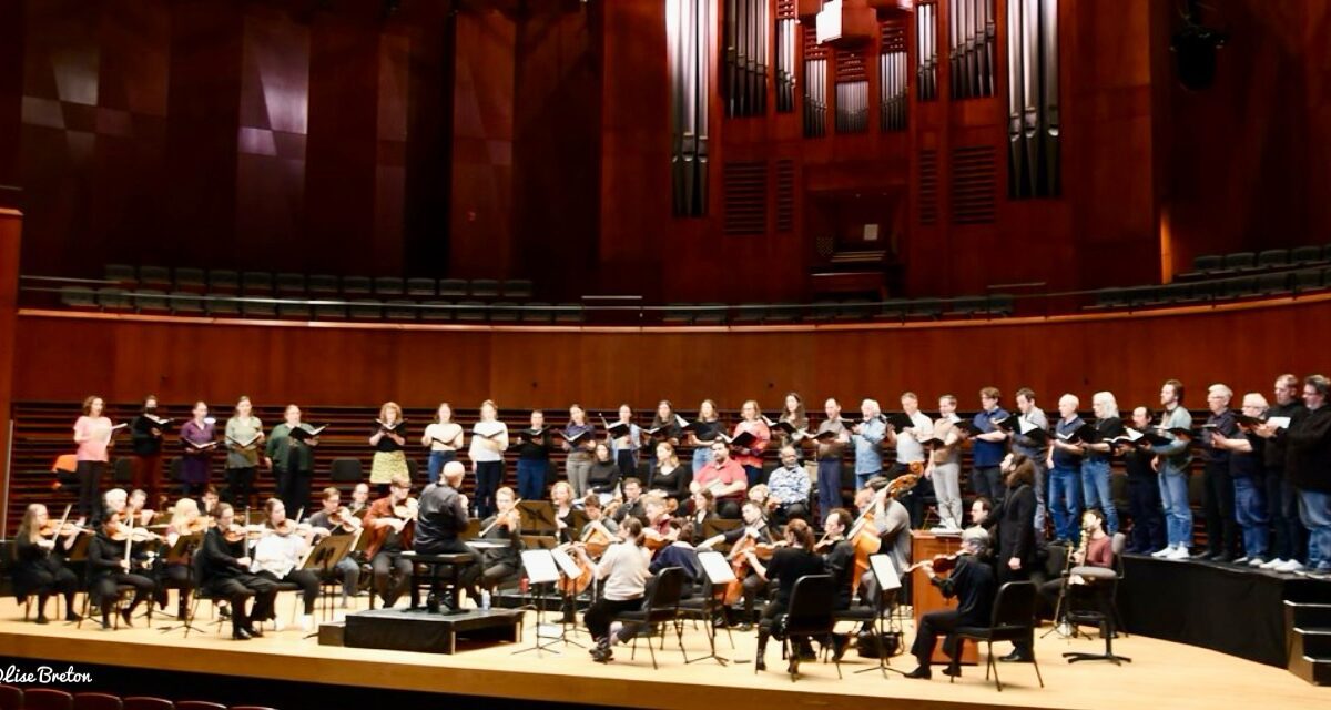 Générale REQUIEM de Mozart Les Violons du Roy, La Chapelle de Québec sous la diection musicale de Bernard Labadie au Palais Montcalm Photo Lise Breton .jpg