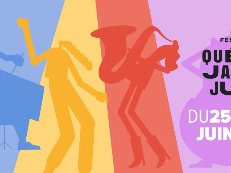Affiche Québec jazz en juin