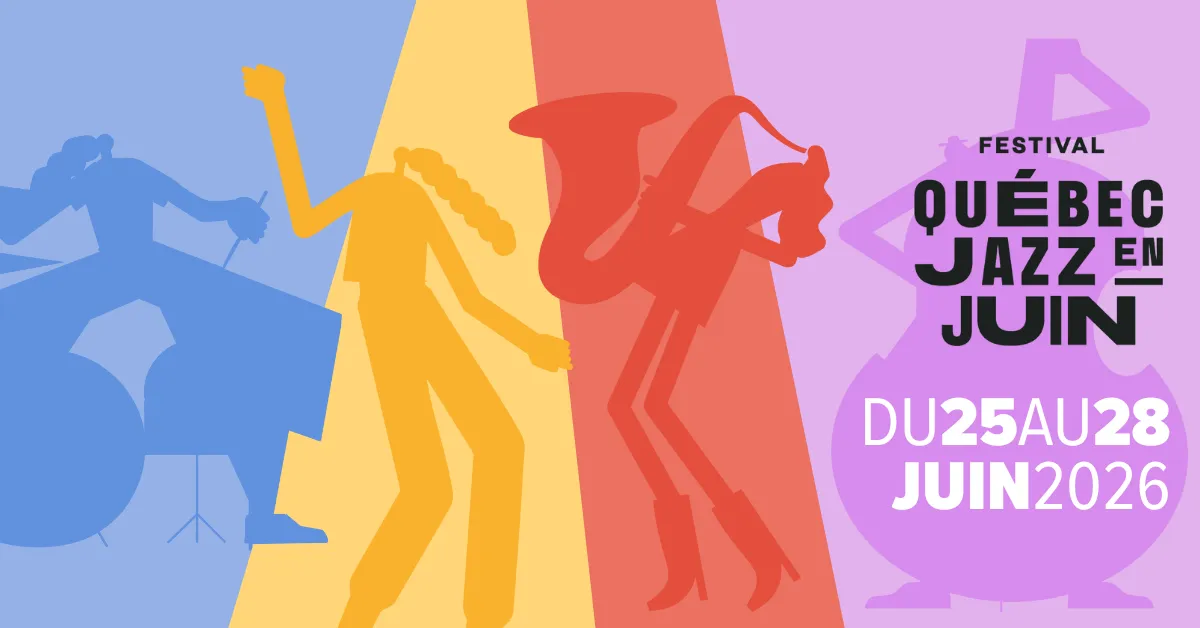 Affiche Québec jazz en juin